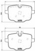 BREMBO P 06 061 Brake Pad Set, disc brake
